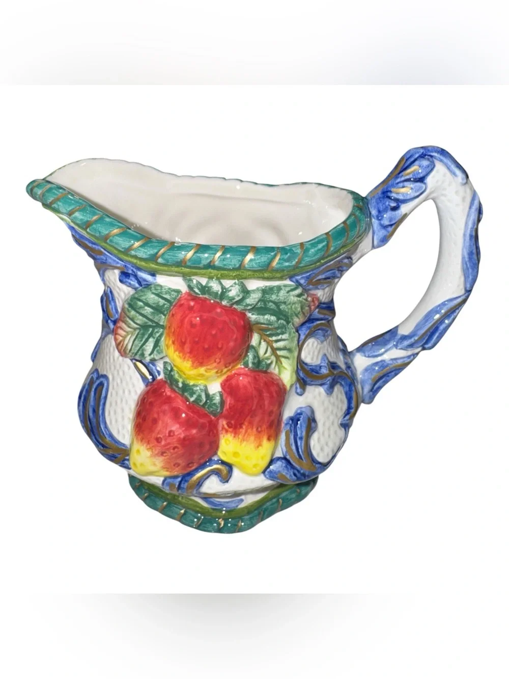 Vintage Fitz & Floyd Florentine Fruit Creamer